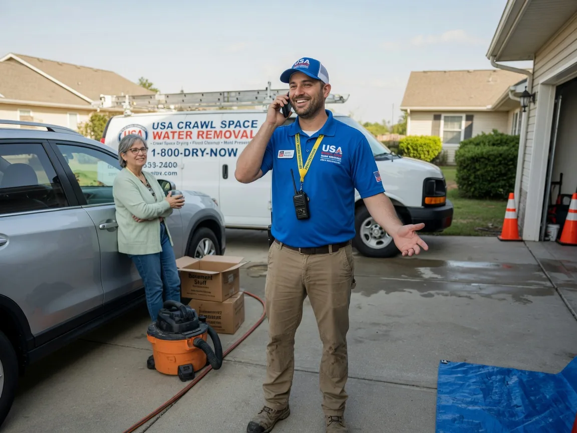 Crawl Space Water Removal Pineville, PA FAQs